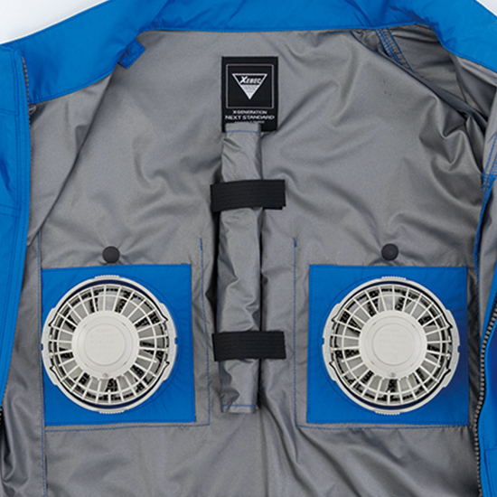 【予約受付中】ジーベック空調服®半袖XE98108ファンバッテリーセット商品画像16