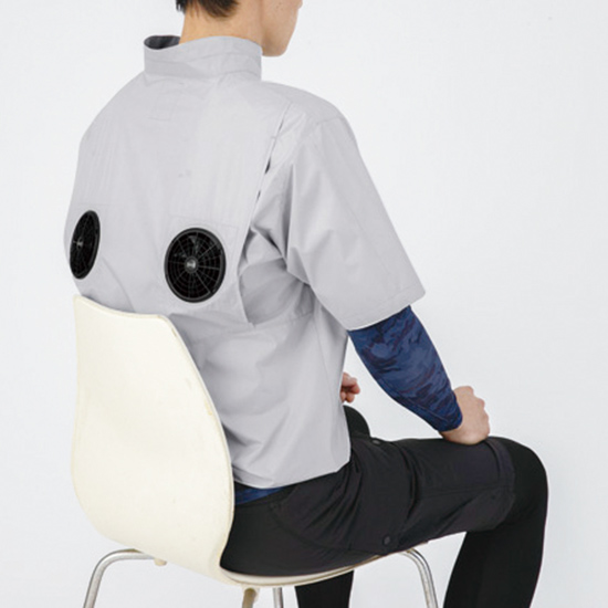 【予約受付中】ジーベック空調服®半袖XE98108ファンバッテリーセット商品画像4