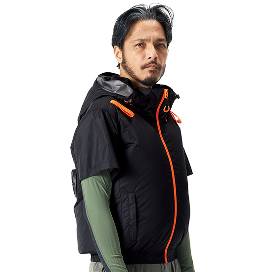【予約受付中】アタックベース空調風神服半袖1145ファンバッテリーセット商品画像2