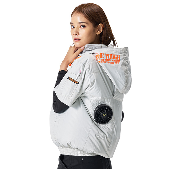 【予約受付中】アタックベース空調風神服半袖1145ファンバッテリーセット商品画像4
