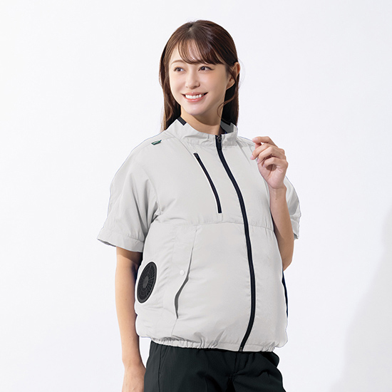 【予約受付中】アイトス空調服®長袖ブルゾン AZ-50295ファンバッテリーセット商品画像5