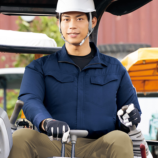 【予約受付中】アイトス空調服®長袖ブルゾン AZ-50289ファンバッテリーセット商品画像6