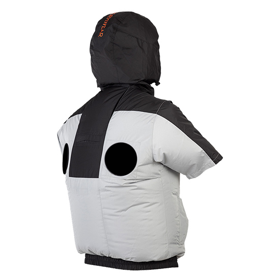 【予約受付中】作業ウェアPUMA半袖AT-8031×サンエス社製 空調風神服®デバイス（RD9691NJ/RD9610PH）商品画像12