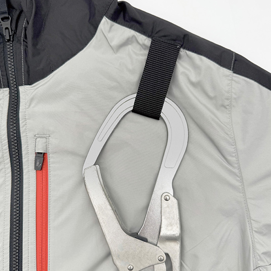 【予約受付中】作業ウェアPUMA半袖AT-8031×サンエス社製 空調風神服®デバイス（RD9691NJ/RD9610PH）商品画像10