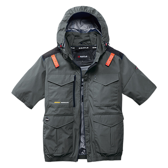 バートル空調服®・エアークラフトAC2106　53.ストームグレー 